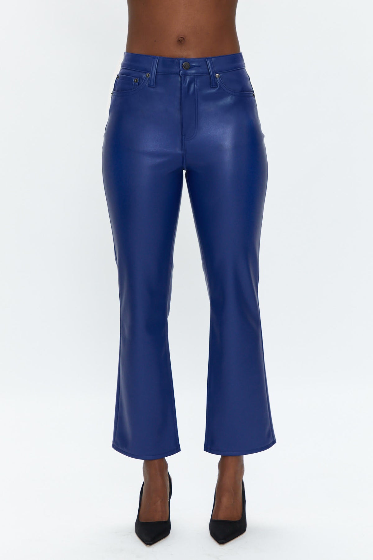 Lennon High Rise Crop Boot - Electric Blue
            
              Sale